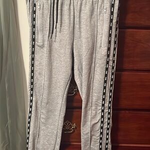 PINK Victoria's Secret Light Gray Skinny Pants
